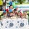 3Pack First Trip Around The Sun Space Party Tablecloths Outer Space Theme Disposable Rectangle Table Cover Decorations for 1st Birthday Baby Shower Party Tablecover Supply, 86.6x51 Inch